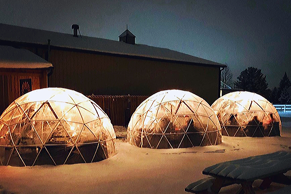 Win a reservation for Igloos at Urban Vines Winery!!