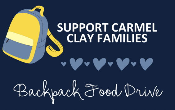 Support Carmel Clay Families: Backpack Food Drive